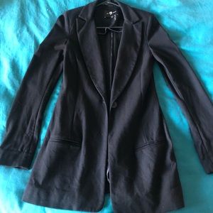 For all Mankind, black blazer